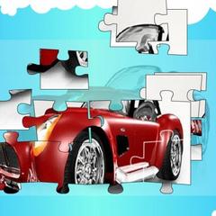 Classic red car puzzle